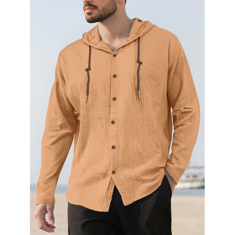 Herren Leichte Kapuzenshirt Drune