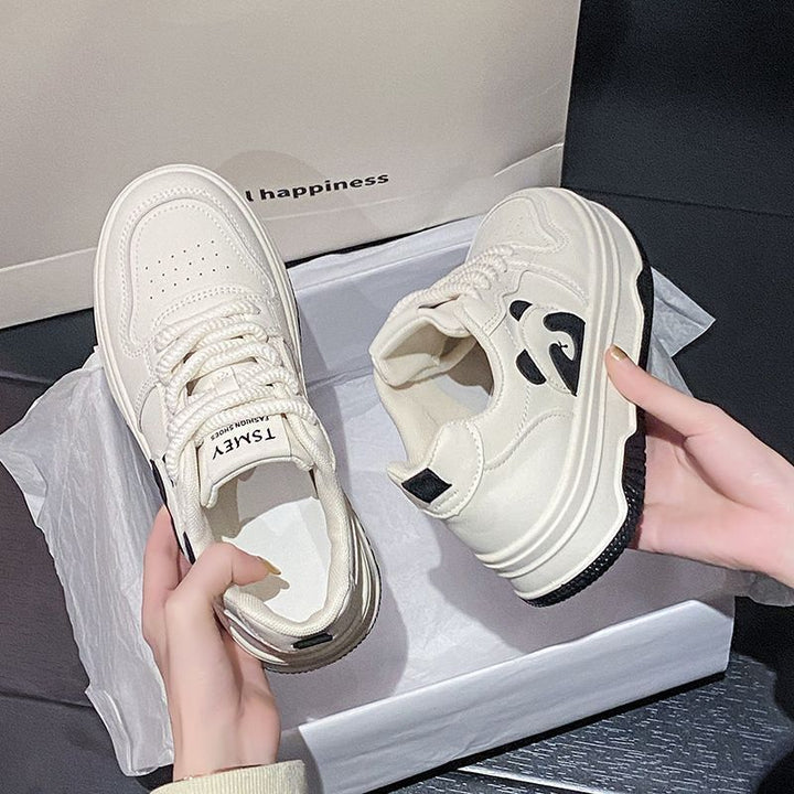Damen Modische Sneaker mit Pandadesign Drune