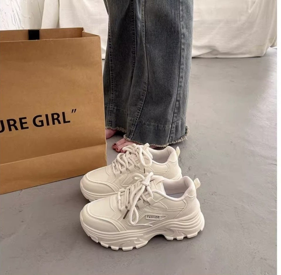 Damen Sportliche Sneakers mit robustem Profil und bequemer Dämpfung Drune