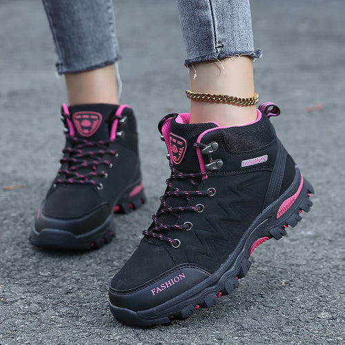 Damen Multifunktionale Outdoor-Wanderschuhe mit rutschfester Sohle und atmungsaktivem Obermaterial Drune