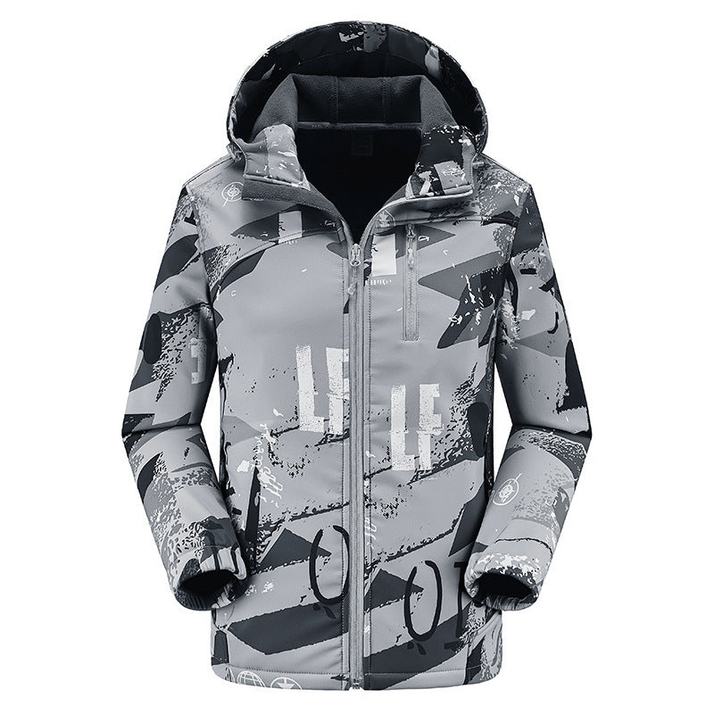Damen Modische Wind- und Wetterjacke Drune