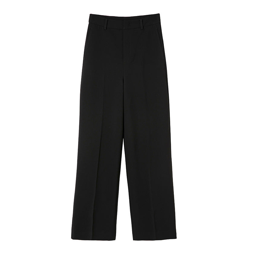 Damen Tailored Palazzo-Hose mit Bügelfalte und verdecktem Hakenverschluss Drune