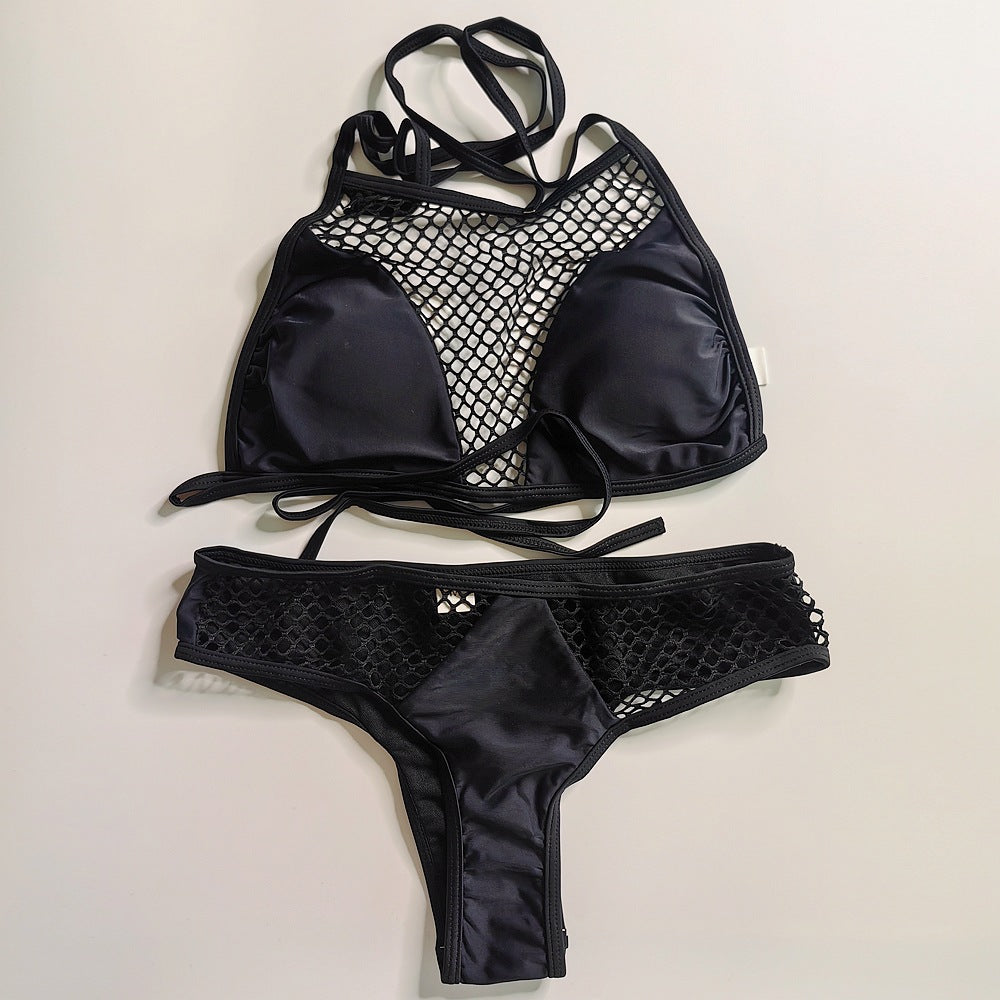 Damen Bikini mit Netzdesign Drune