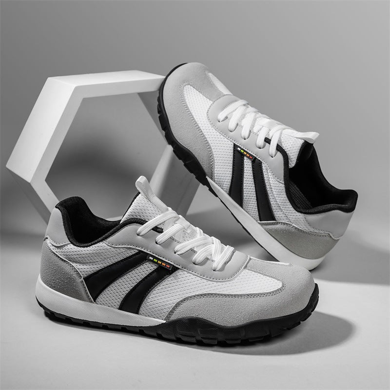 Herren Atmungsaktiver leichter Mesh-Sneaker mit stoßdämpfender Gummisohle Drune