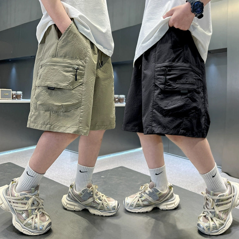 Unisex Cargo-Shorts mit multifunktionalen Taschen Drune