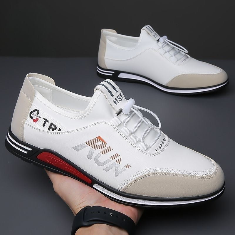 Herren Slip-On-Sneaker mit elastischer Schnellzug-Schnürung und neoprenem Komfortkragen Drune