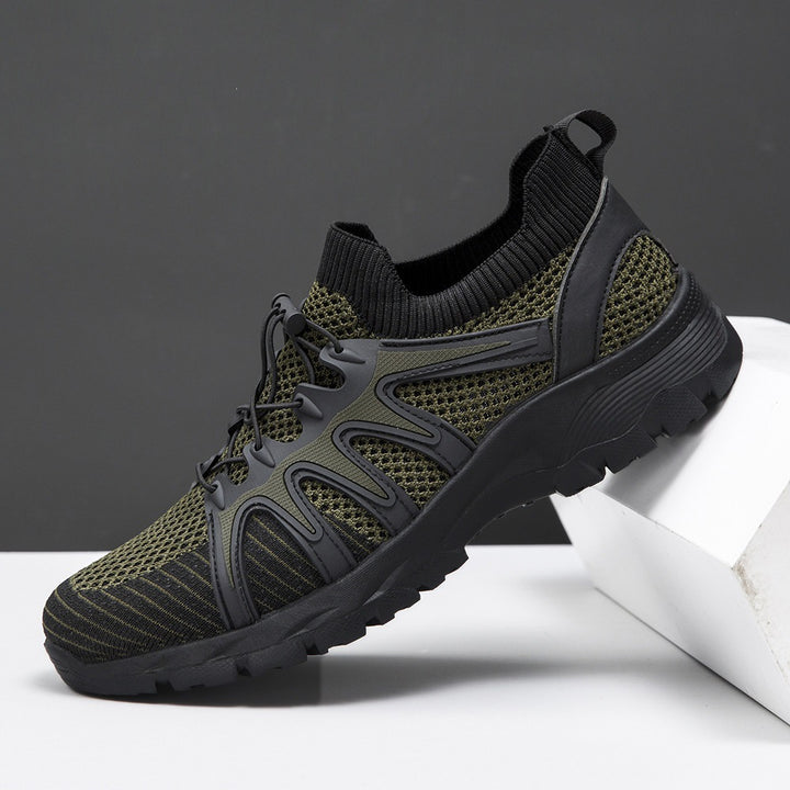 Herren Sportliche Mesh Sneakers mit dämpfender Sohle Drune