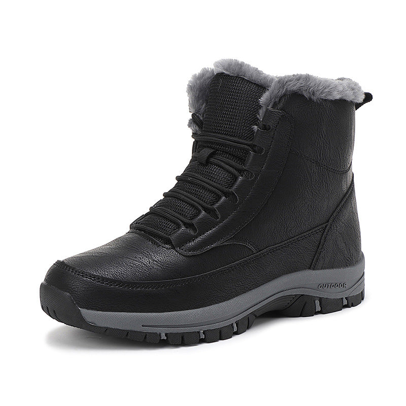 Damen Gefütterte Thermo-Winterstiefelette mit rutschfester Profilsohle und wasserabweisender Oberfläche Drune