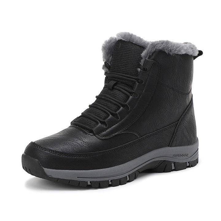 Damen Gefütterte Thermo-Winterstiefelette mit rutschfester Profilsohle und wasserabweisender Oberfläche Drune