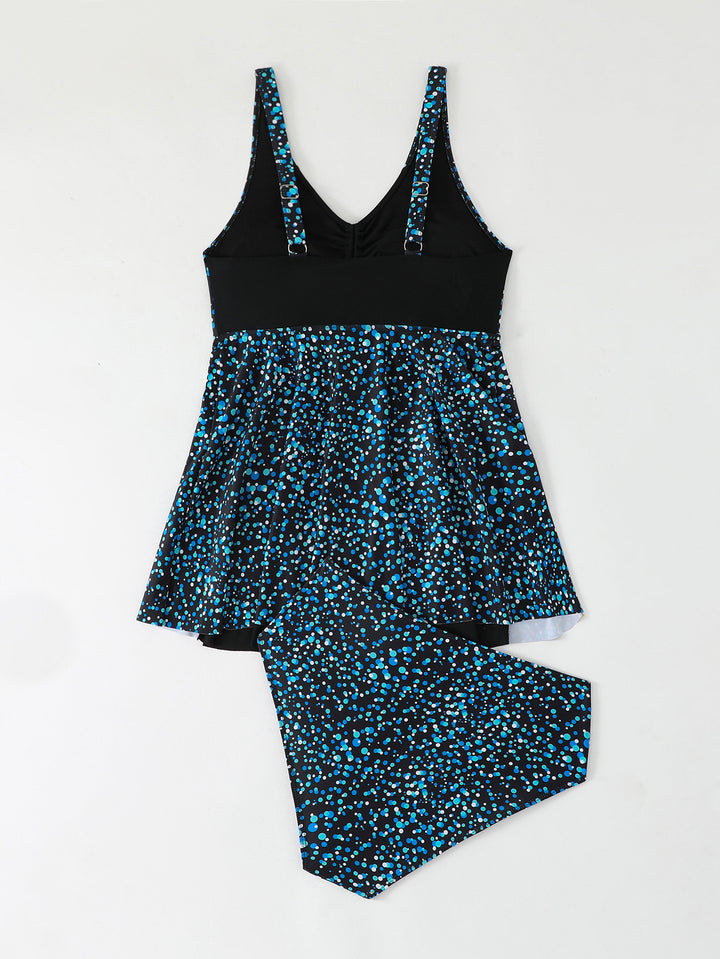 Damen Baderock mit integriertem Top Drune