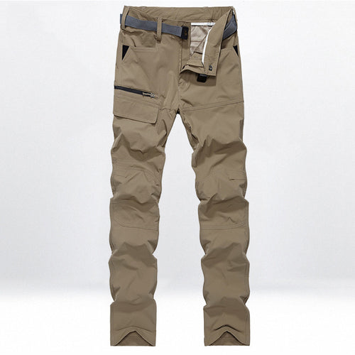 Herren Technische Trekking-Cargohose mit vorgeformten Knien und integrierter Gürtel-Lösung Drune
