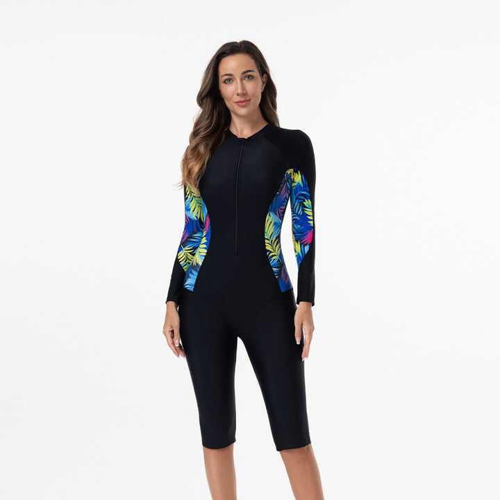 Damen Sportlicher Neoprenanzug Drune
