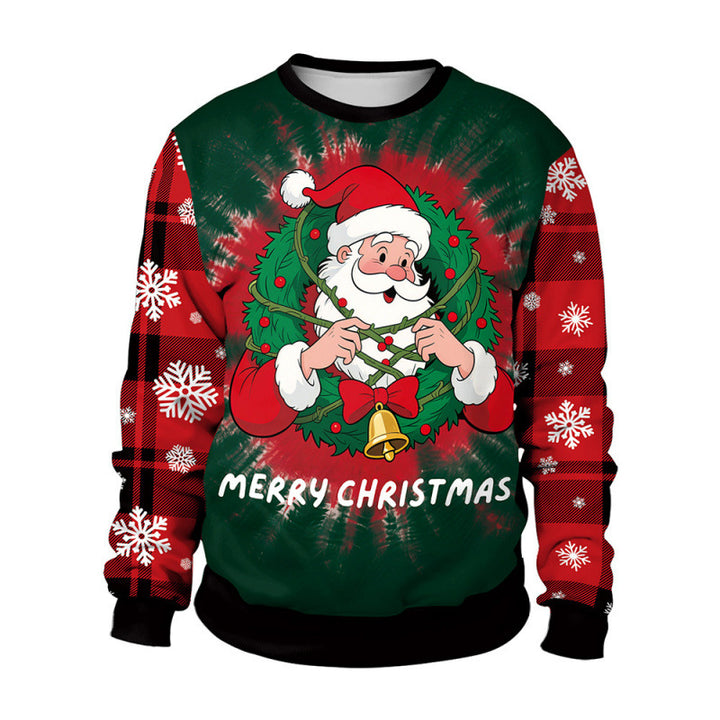 Damen Gemütlicher Weihnachts-Pullover mit festlichem Design Drune