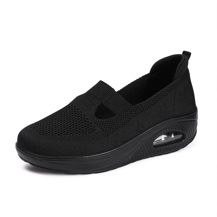 Damen Bequeme Luftige Slip-On Schuhe Drune