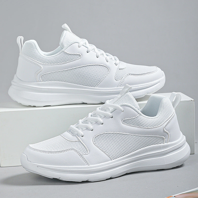Damen nan atmungsaktiver Netz-Sneaker mit dämpfender Leichtsohle und gepolstertem Fersenkragen Drune
