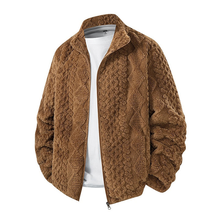 Herren Kuschelige Fleecejacke Drune