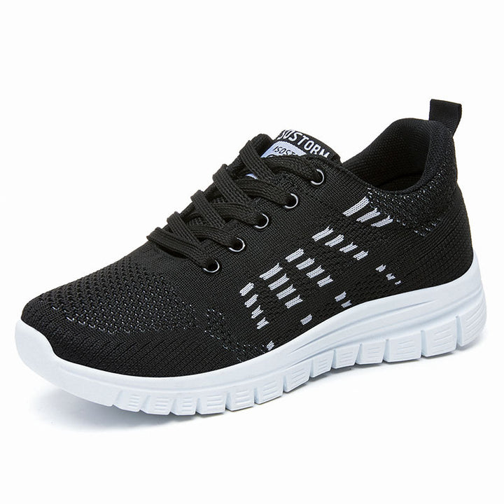 Damen Hochleistungs Atmungsaktive Lauf Sneakers mit Gepolstertem Support Drune