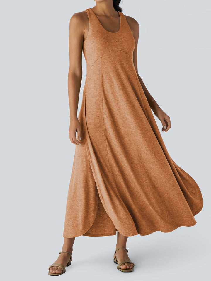 Damen Maxi-Kleid mit fließendem Schnitt und komfortablem Tragegefühl Drune