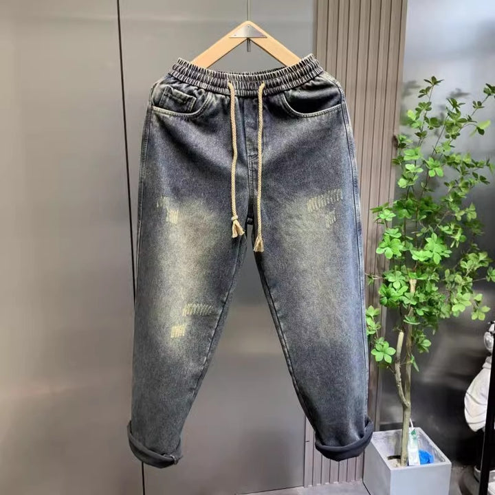 Herren Lässige Baggy Jeans Drune