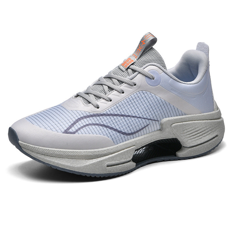 Unisex atmungsaktive Mesh-Runner mit gitterstruktur, stabilisierendem Mittelkeil und geteiltem Stabilisator Drune