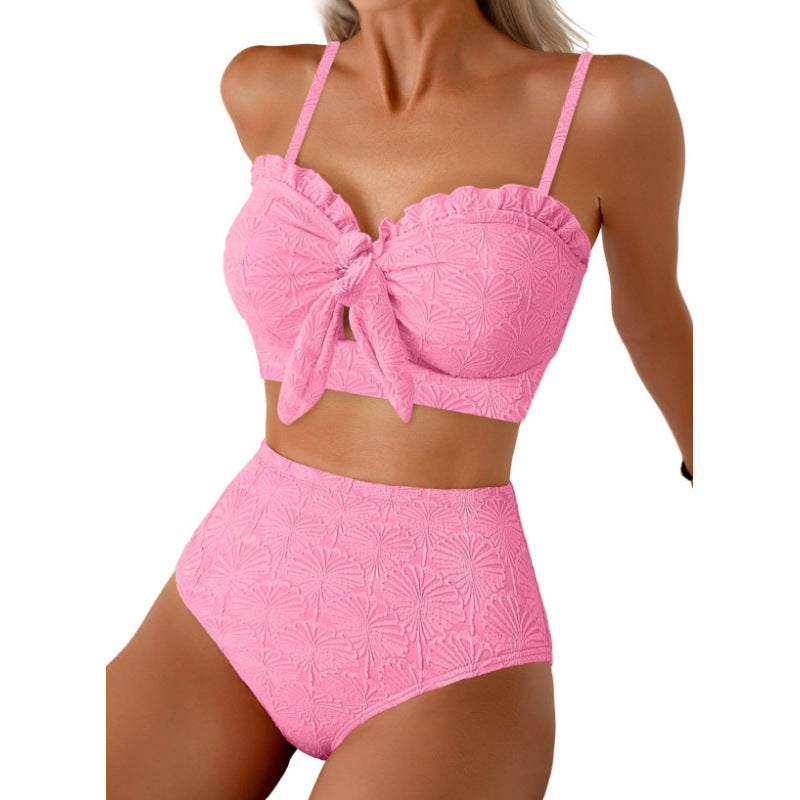 Damen Bikiniset mit hochgeschnittener Hose Drune