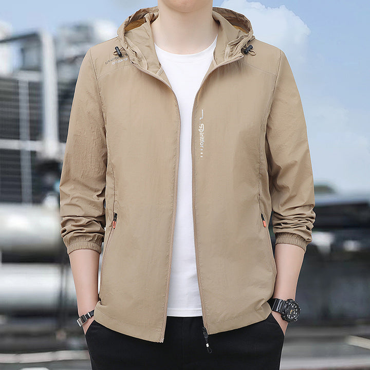 Herren Leichte Windjacke Drune