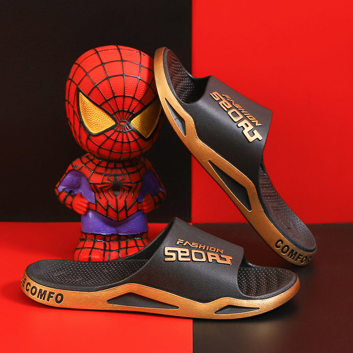 Herren Sportliche Badeschuhe mit rutschfester Sohle und atmungsaktivem Obermaterial Drune