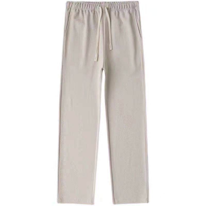 Herren Bequeme Freizeithose mit elastischem Bund und Seitentaschen Drune