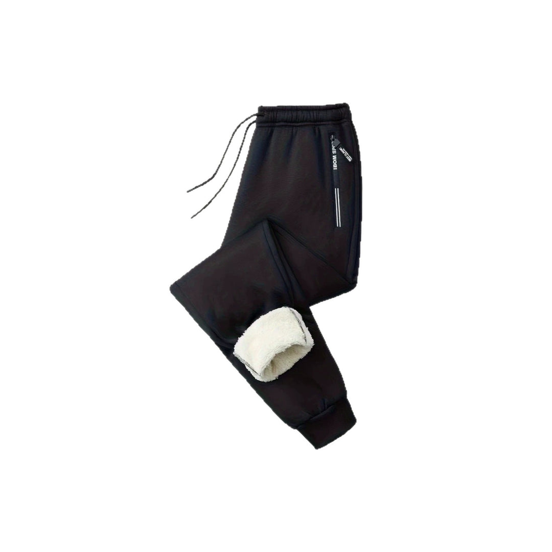 Herren Tapered Performance-Jogginghose mit elastischem Bund, Reißverschlusstaschen & gerippten Beinbündchen Drune