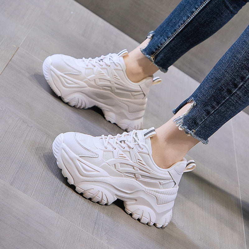 Damen Chunky Sneakers mit innovativer Dämpfungstechnologie und bequemer Passform Drune