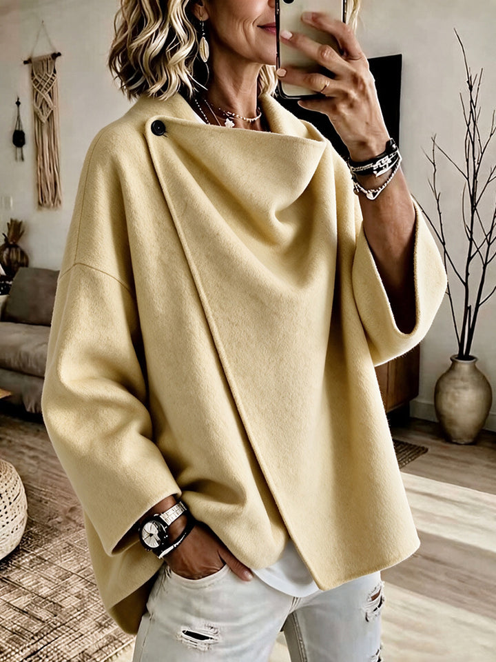 Damen Stilvolle Oversized Jacke Drune