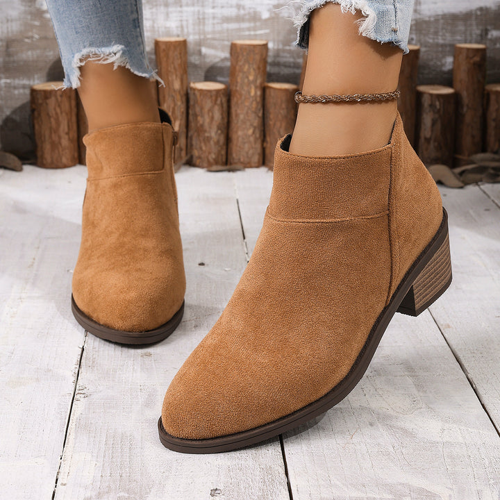 Damen Elegante und komfortable Stiefeletten Drune