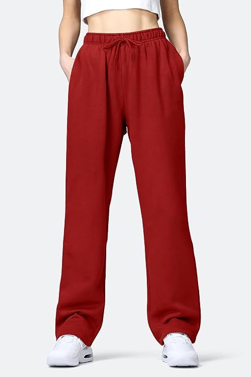 Damen Bequeme Freizeithose mit elastischem Bund und seitlichen Taschen Drune