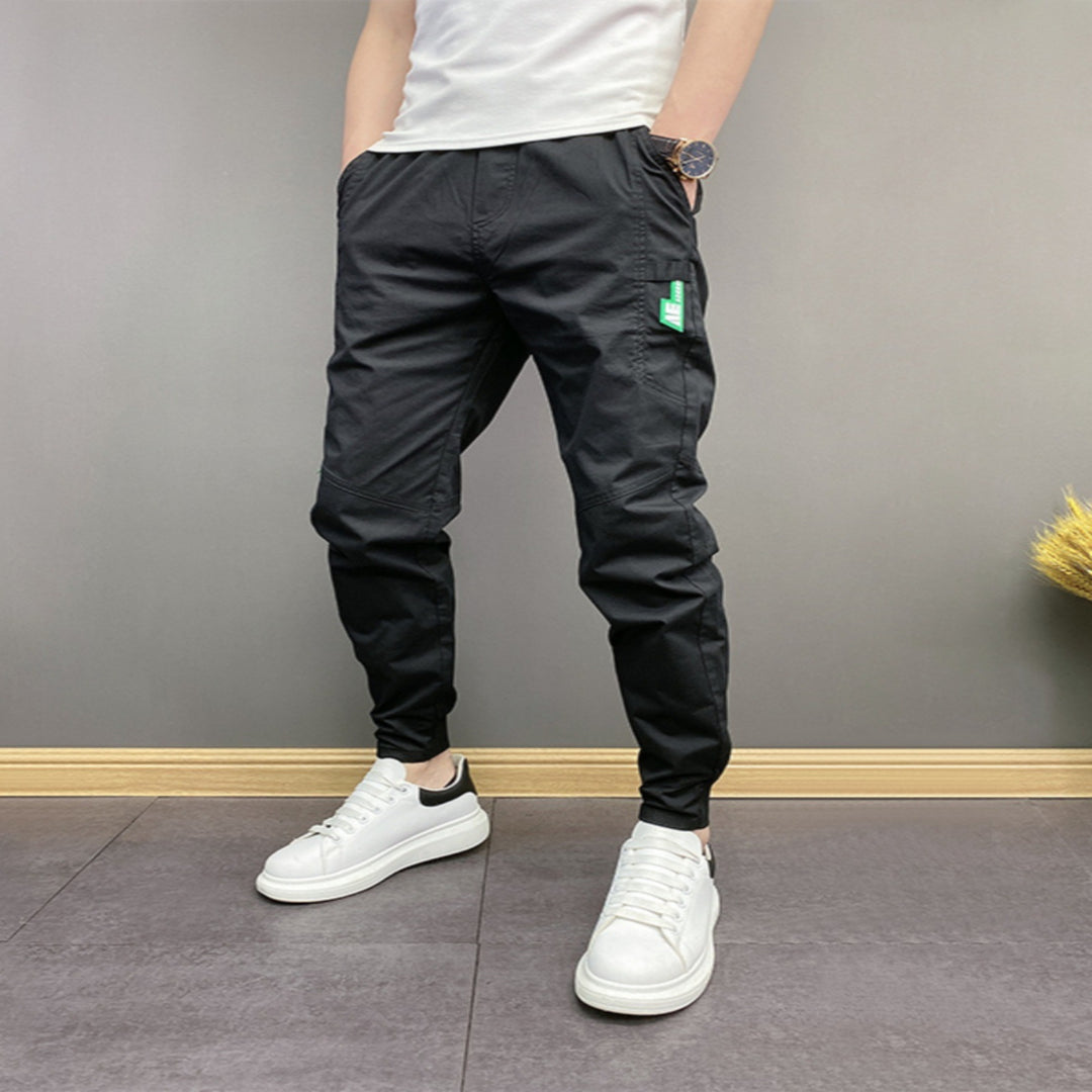 Herren Bequeme Sporthose mit elastischem Bund Drune