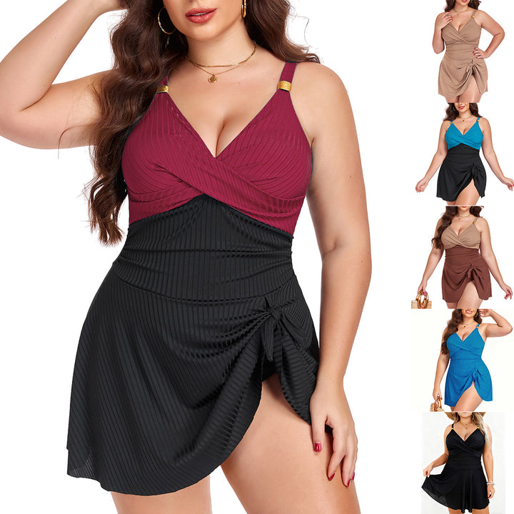 Damen Wickelkleid Drune