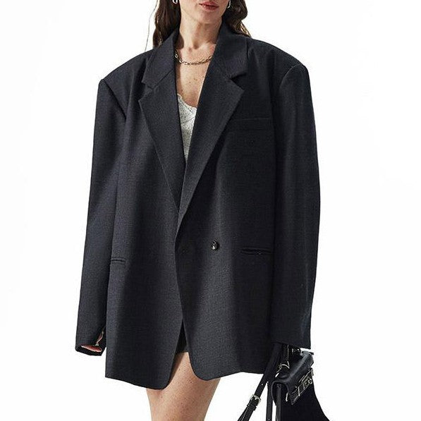 Damen Oversized Blazer mit lässigem Schnitt Drune