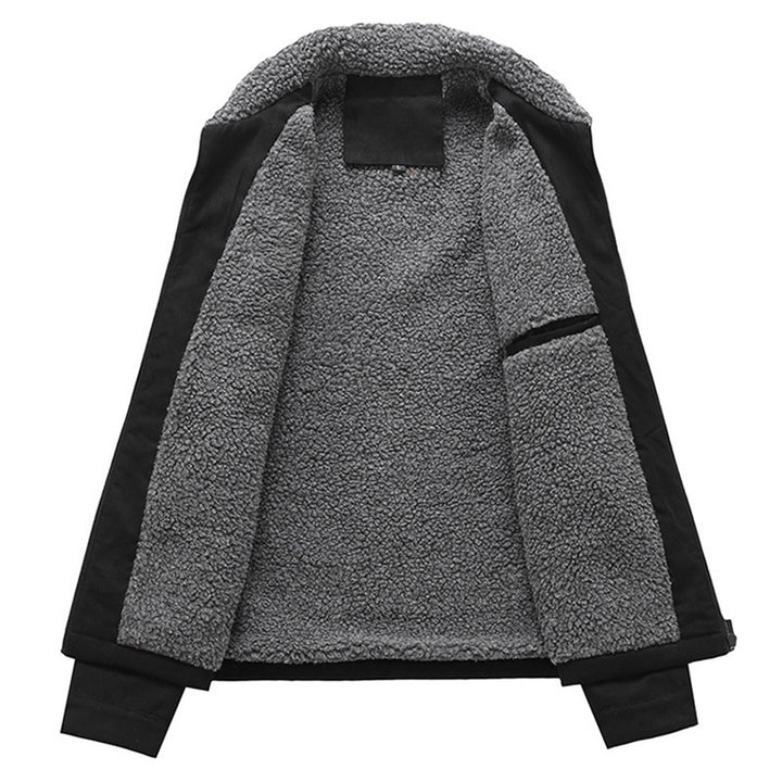 Herren Robuste Freizeitjacke mit teddyartigem Innenfutter Drune