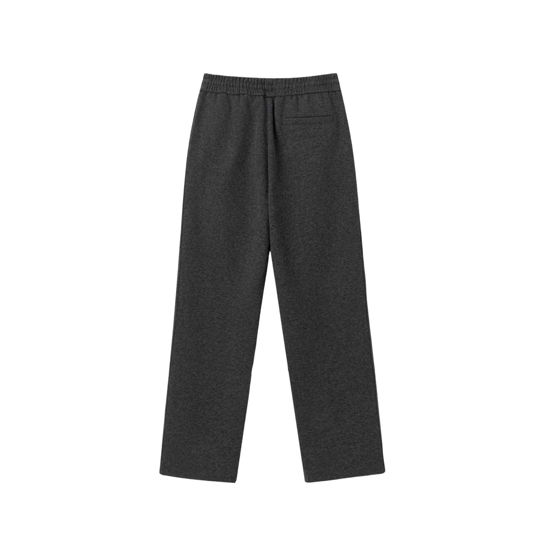 Unisex Locker geschnittene Jogginghose mit elastischem Bund und Reißverschlusstaschen Drune