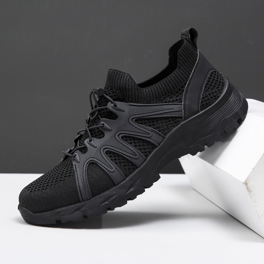 Herren Sportliche Mesh Sneakers mit dämpfender Sohle Drune