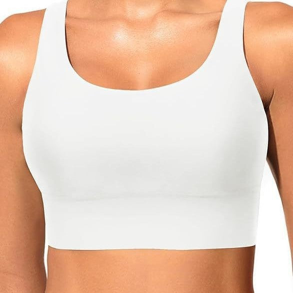 Damen sportlicher Crop-Top mit klassischen Streifen Drune