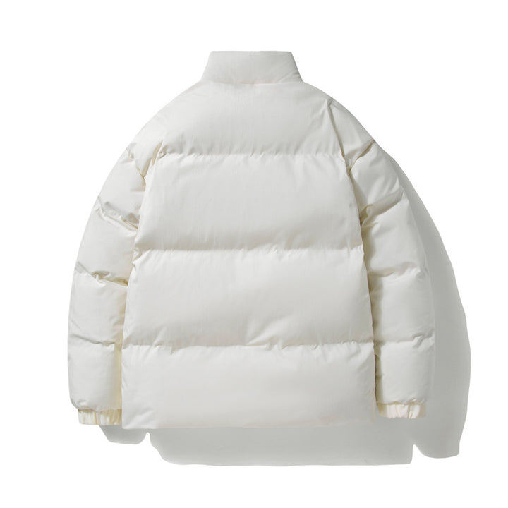 Herren Thermo‑Steppjacke mit Sherpa‑Fleece‑Innenfutter, Stehkragen und verdecktem Reißverschluss Drune
