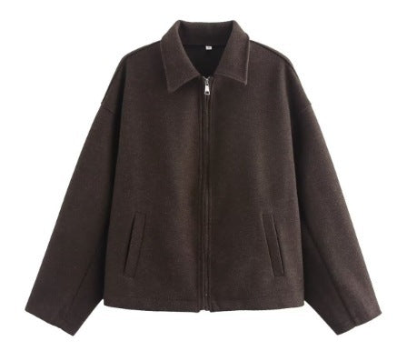 Damen weiche und warme Fleecejacke mit praktischem Reißverschluss Drune