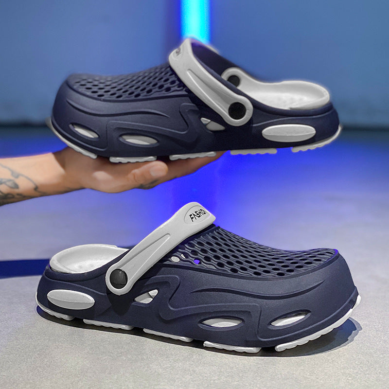 Herren Atmungsaktive Clogs mit verstellbarem Riemen Drune