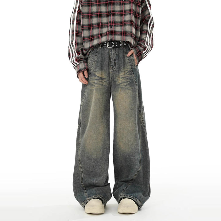 Damen Weitgeschnittene Jeans Drune