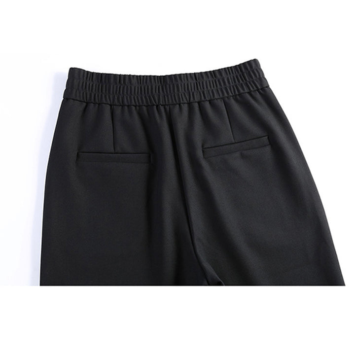 Damen Elegante und bequeme High-Waist Stoffhose Drune