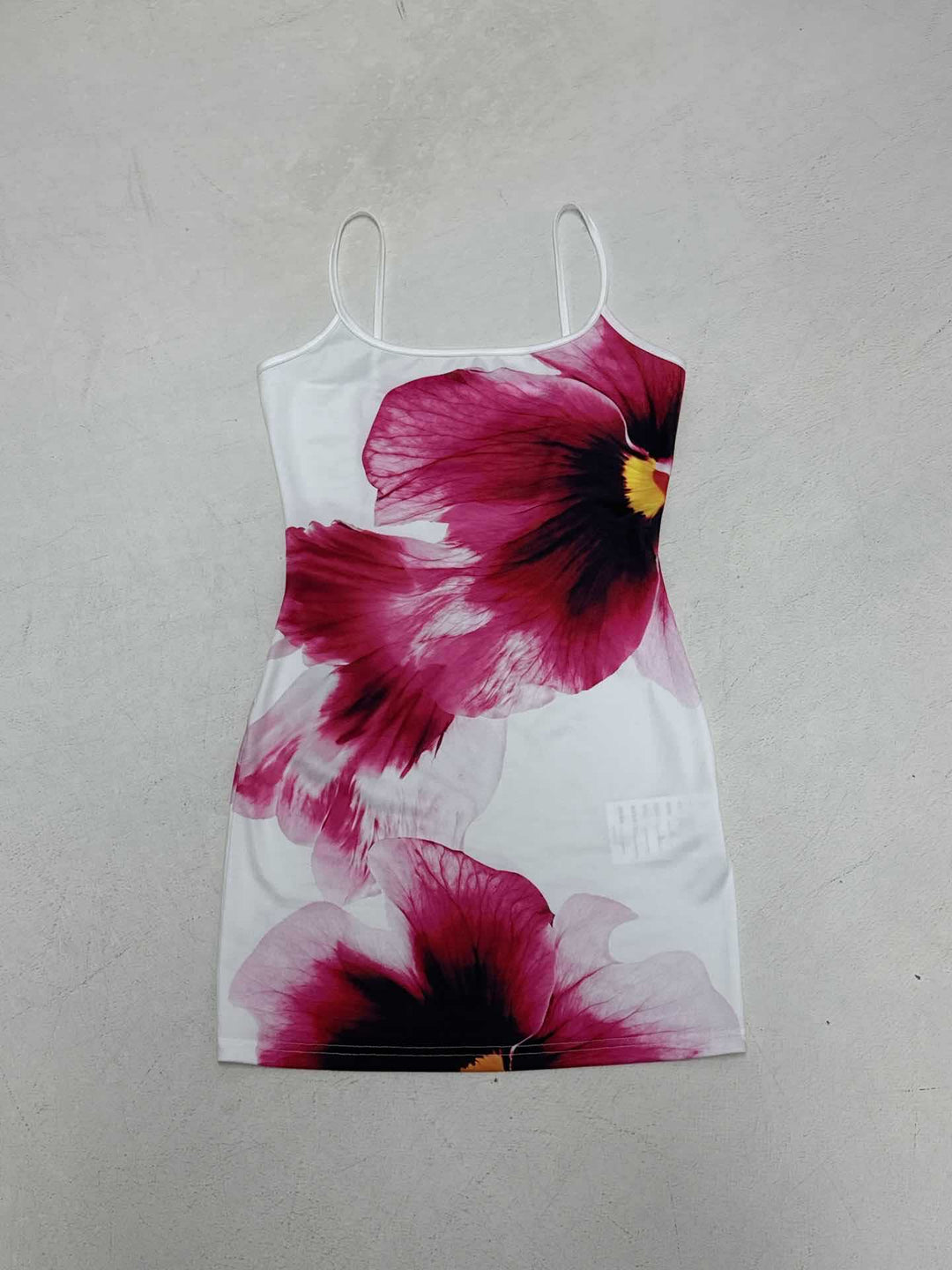 Damen Maxikleid mit floralem Print und feinen Spaghettiträgern Drune