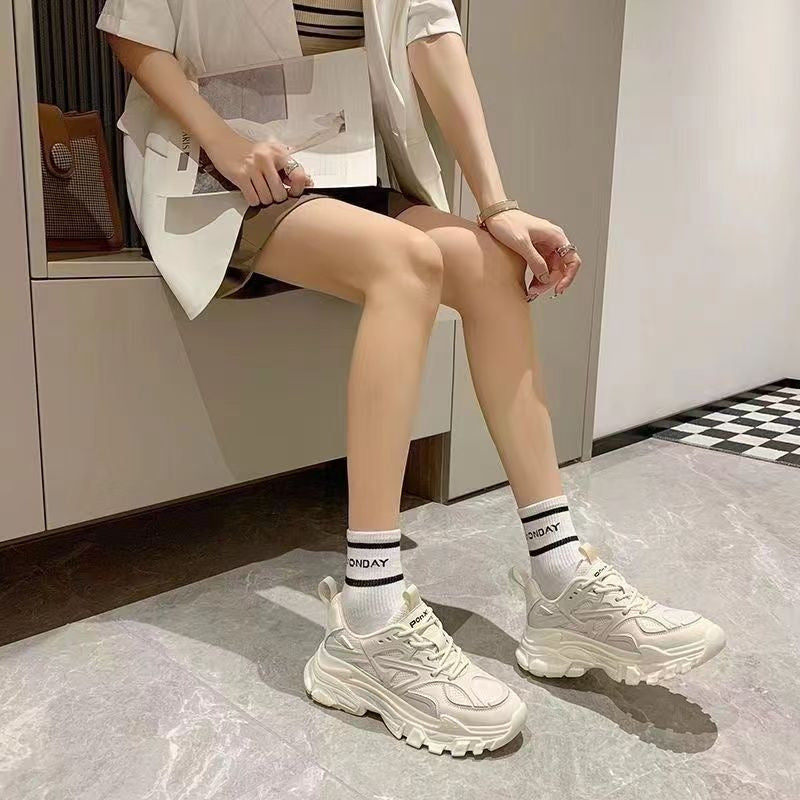Damen Komfortable Sneaker mit rutschfester Gummisohle und atmungsaktivem Obermaterial Drune