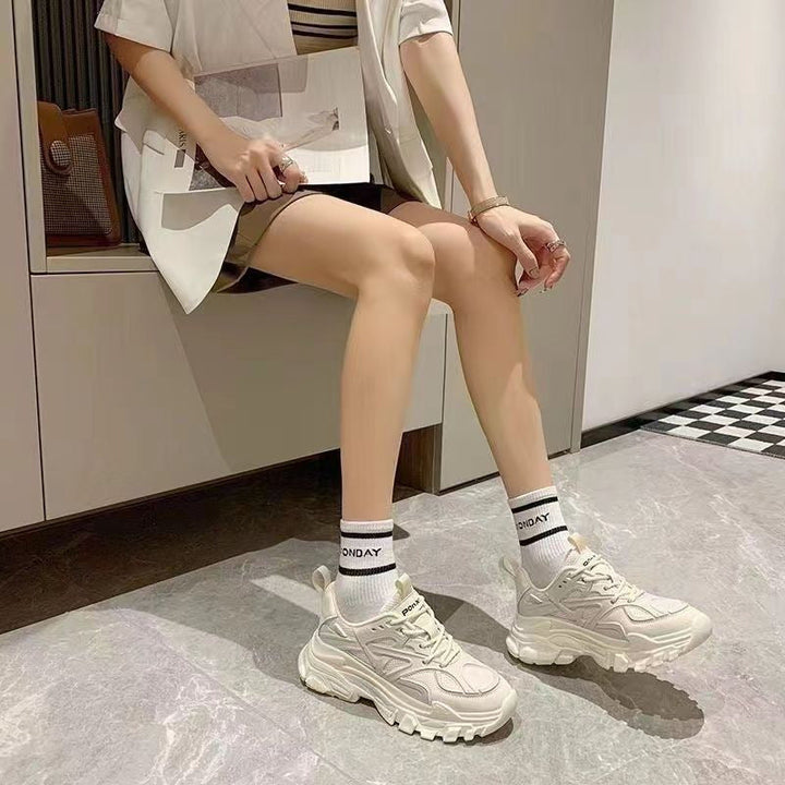 Damen Komfortable Sneaker mit rutschfester Gummisohle und atmungsaktivem Obermaterial Drune