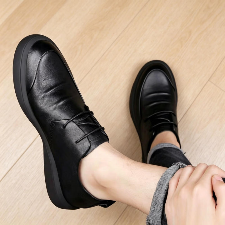 Herren Elegante Leder Sneakers Drune