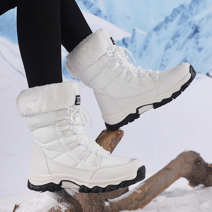 Damen Thermo-Winterstiefel mit isolierendem Innenfutter und rutschfester Sohle Drune